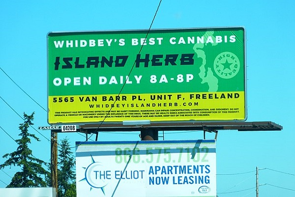 Cannabis-Billboard