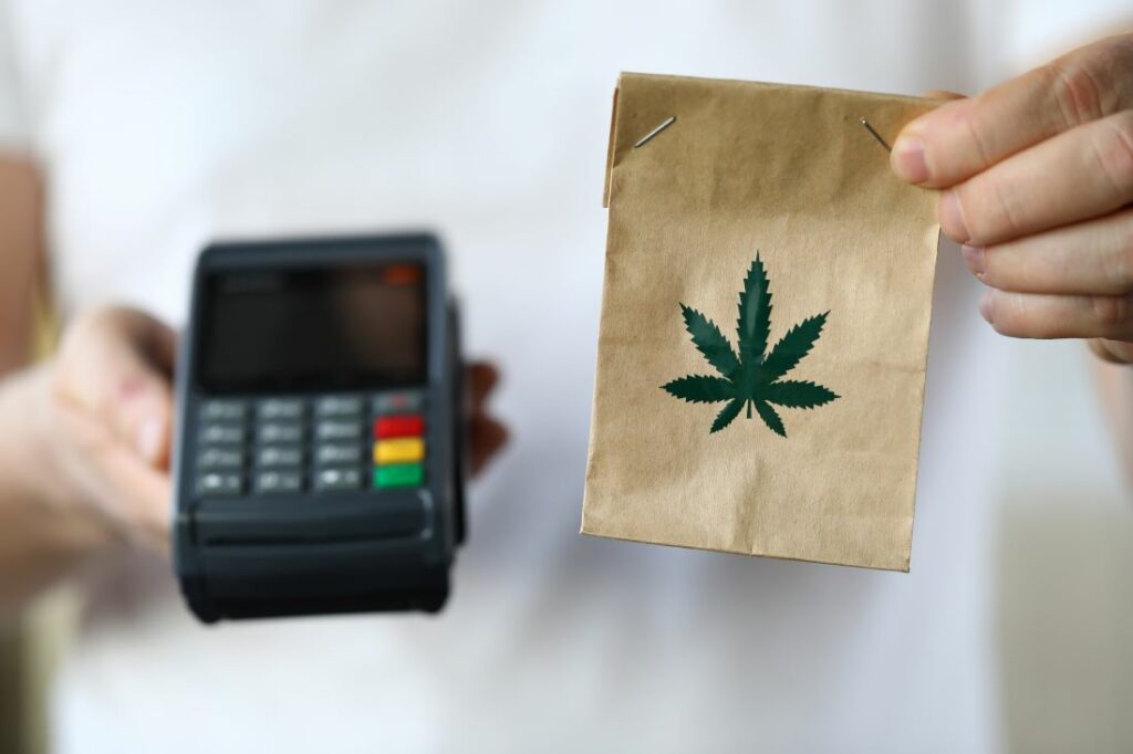 Verkauf von Cannabis