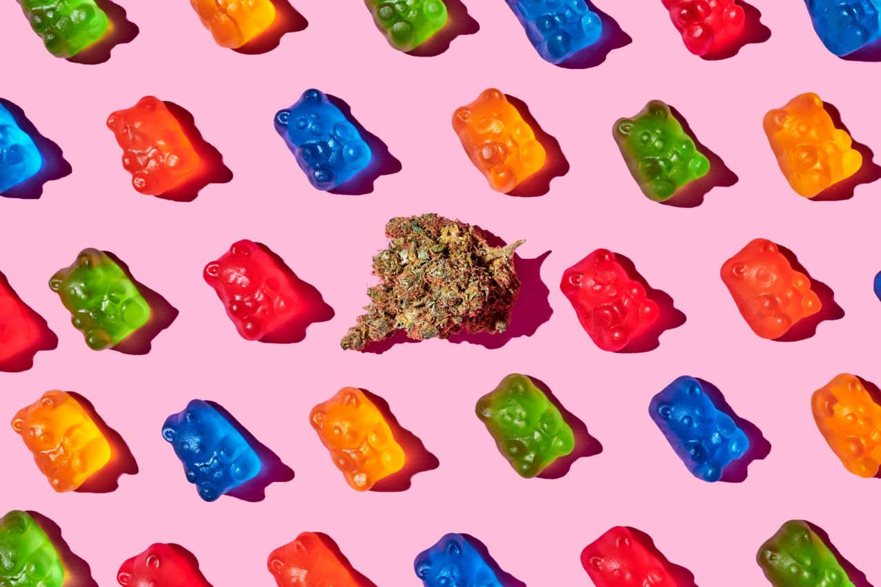 Verlockende Süßigkeiten für Erwachsene: THC Gummibärchen